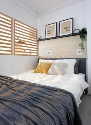 Modern & Cozy Studio with Balcony
